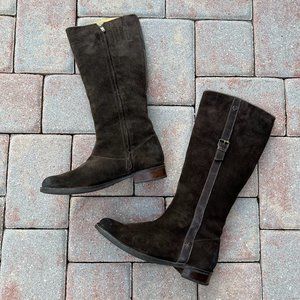 sold - Bussola Brown Leather Riding Boots -Sevilla -Near Excellent -US 8 - EU 39